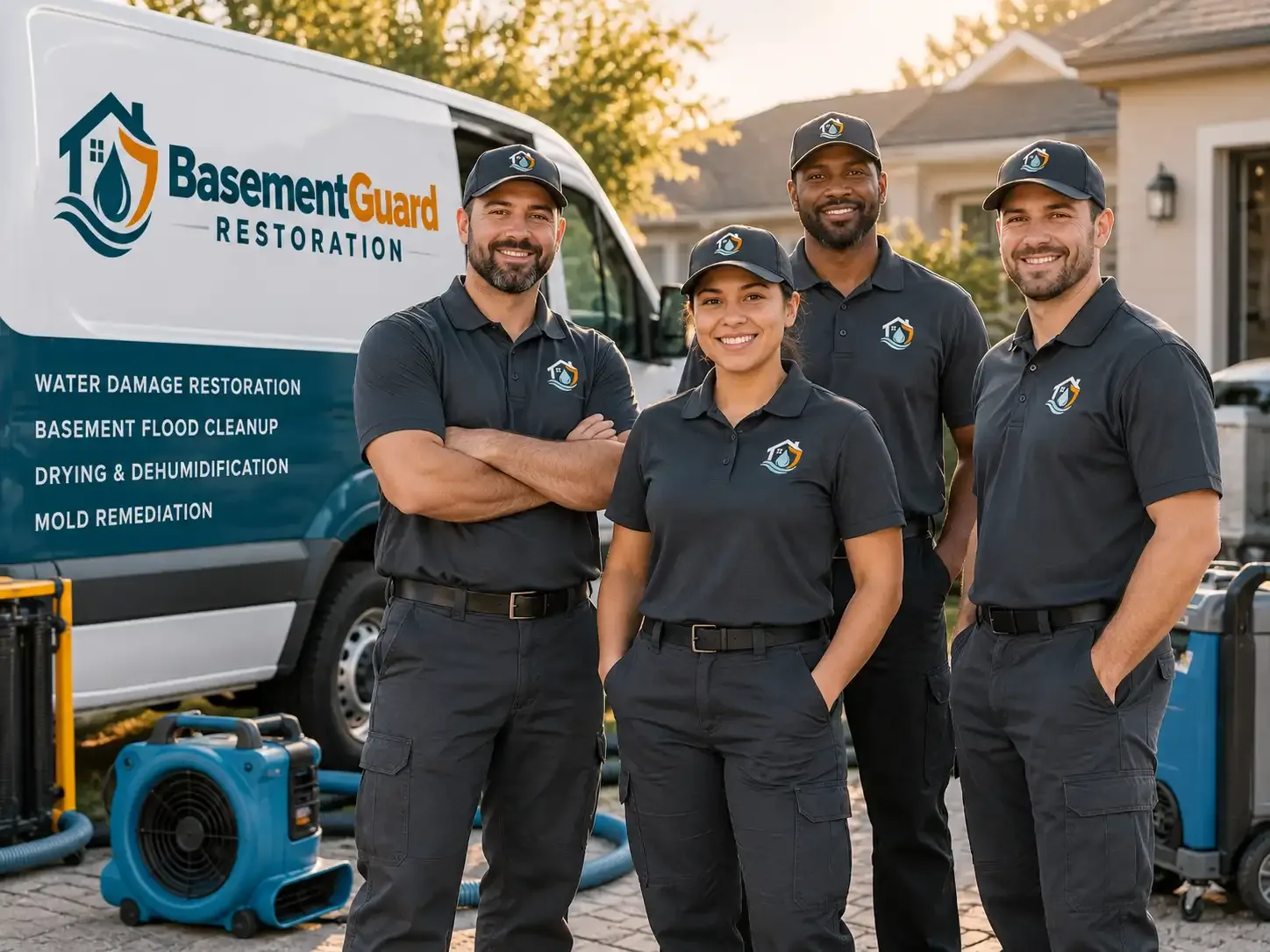 Basement Water Damage Restoration company in Tom Bean, TX